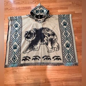 Handmade Bear Poncho